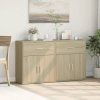 Příborníky 2 ks dub sonoma 60 x 31 x 70 cm kompozitní dřevo 3276548