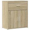 Příborníky 2 ks dub sonoma 60 x 31 x 70 cm kompozitní dřevo 3276548