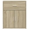 Příborníky 2 ks dub sonoma 60 x 31 x 70 cm kompozitní dřevo 3276548