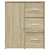 Příborníky 2 ks dub sonoma 60 x 31 x 70 cm kompozitní dřevo 3276555