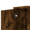 Příborníky 2 ks kouřový dub 60 x 31 x 70 cm kompozitní dřevo 3276557