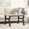 Nohy ke konferenčnímu stolu Y rám 70 x 30 x 43 cm ocel 357921