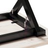 Nohy ke konferenčnímu stolu X rám 70 x 30 x 43 cm ocel 357898