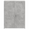 Kartotéka betonově šedá 60 x 32 x 77,5 cm kompozitní dřevo 840768