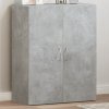 Kartotéka betonově šedá 60 x 32 x 77,5 cm kompozitní dřevo 840768