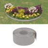 Travní lemy 2 ks šedé 10 m 20 cm polyethylen 3155452