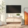 TV skříňka 74 x 34 x 40 cm masivní borové dřevo 813839