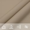 Stínící plachta oxfordská látka obdélníková 2 x 5 m taupe 135424