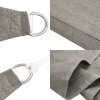 Plachta proti slunci 160 g/m² obdélník světle šedá 2 x 4 m HDPE 4001976