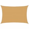 Plachta proti slunci 160 g/m² obdélník písková 3 x 4 m HDPE 4002039
