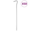 Stanové kolíky 50 ks 23 cm Ø 5 mm pozinkovaná ocel 4009332
