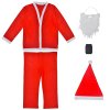 Santa Claus vánoční kostým, sada 131010