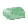 Skleník s ocelovým rámem zelený 18 m² 6 x 3 x 2 m 3188040