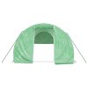 Skleník s ocelovým rámem zelený 30 m² 10 x 3 x 2 m 3188042