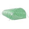 Skleník s ocelovým rámem zelený 30 m² 10 x 3 x 2 m 3188042