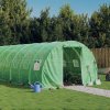 Skleník s ocelovým rámem zelený 30 m² 10 x 3 x 2 m 3188042