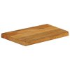 Stolní deska živá hrana 40 x 20 x 2,5 cm masivní mangovník 370510