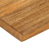 Stolní deska živá hrana 40 x 20 x 2,5 cm masivní mangovník 370510