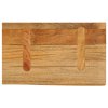 Stolní deska živá hrana 60 x 20 x 2,5 cm masivní mangovník 370512
