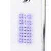Sprchový panel set hliníkový 20 x 44 x 130 cm bílý 142995