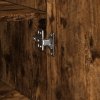 Skříň highboard kouřový dub 45 x 42,5 x 185 cm kompozitní dřevo 3281410