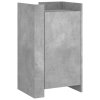 Příborník betonově šedý 45 x 35 x 75 cm kompozitní dřevo 848398