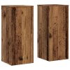 Stojany na rostliny 2 ks old wood 30x30x70 cm kompozitní dřevo 852931