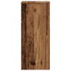 Stojany na rostliny 2 ks old wood 30x30x70 cm kompozitní dřevo 852931