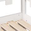 Válenda s přistýlkou a zásuvkami bez matrace bílá 90x200 cm 3302252