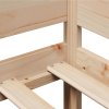 Válenda se zásuvkami 80 x 200 cm masivní borovice 3302116