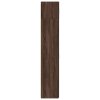 Úzká úložná hnědý dub 80x42,5x225 cm kompozitní dřevo 3281356