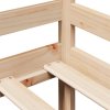 Válenda se zásuvkami 90 x 200 cm masivní borovice 3302047