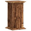 Stojan na rostliny old wood 33 x 33 x 60 cm kompozitní dřevo 852967