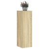 Stojany na rostliny 2 ks dub sonoma 25x25x80cm kompozitní dřevo 852944
