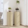Stojany na rostliny 2 ks dub sonoma 25x25x80cm kompozitní dřevo 852944