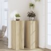 Stojany na rostliny 2 ks dub sonoma 33 x 33 x 100 cm kompozit 3307884
