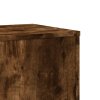 Stojany na rostliny 2 ks kouřový dub 33 x 33 x 100 cm kompozit 3307886