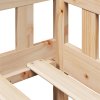 Válenda se zásuvkami 80 x 200 cm masivní borovice 3302085