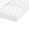 Pěnová matrace bílá 120 x 220 cm 7 zón tvrdost 20 ILD 4016657