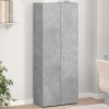Kartotéka betonově šedá 60 x 32 x 153 cm kompozitní dřevo 3276647