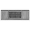 TV skříňka s LED šedá sonoma 139,5x34x50 cm kompozitní dřevo 852199