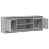 TV skříňka s LED šedá sonoma 139,5x34x50 cm kompozitní dřevo 852199