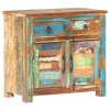 Příborník 70 x 35 x 65 cm masivní recyklované dřevo 287490