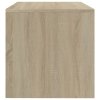 TV stolek dub sonoma 120 x 40 x 40 cm kompozitní dřevo 800039