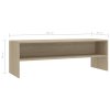 TV stolek dub sonoma 120 x 40 x 40 cm kompozitní dřevo 800039