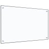 Kuchyňský panel průhledný 80 x 50 cm tvrzené sklo 249470