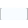 Kuchyňský panel průhledný 90 x 40 cm tvrzené sklo 249472