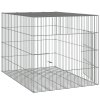 Klec pro králíka 78 x 54 x 54 cm pozinkované železo 171567