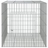 Klec pro králíka 78 x 54 x 54 cm pozinkované železo 171567