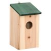 Ptačí budky 8 ks dřevěné 12 x 12 x 22 cm 276006